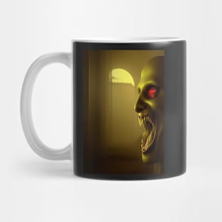 HUNGRY VAMPIRE  ON HALLOWEEEN Mug